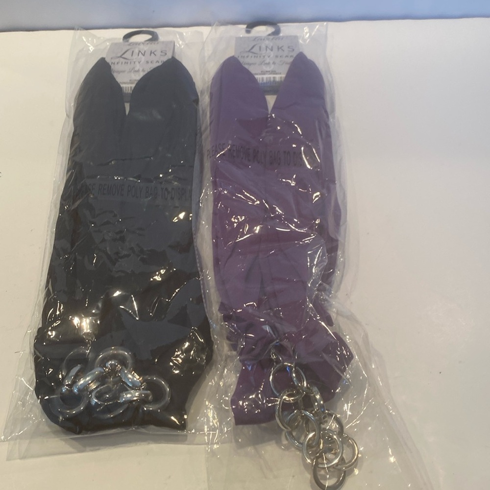 NWT Bundle of 2 Infinity Scarves